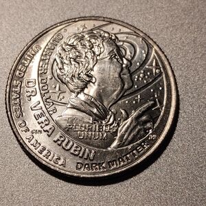 Dr. Vera Rubin Dark Matter 2025 D Quarter Dollar Commemorative Coin Circulated